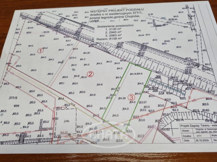 Chojnów, 1 176 035 zł, 31.87 ar, przyłącze prądu miniaturka 8