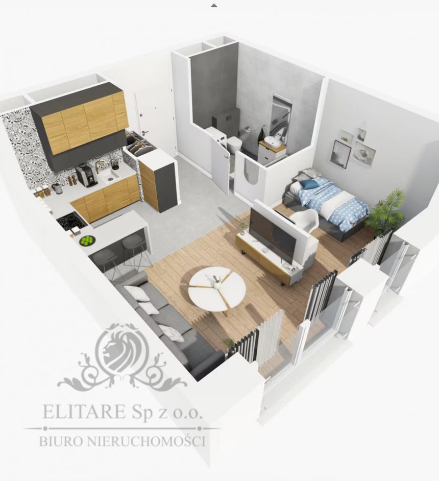 Mieszkanie nowe 32,44m2 ,2 pok. w Centrum Wrocławia/Stare Miasto miniaturka 6