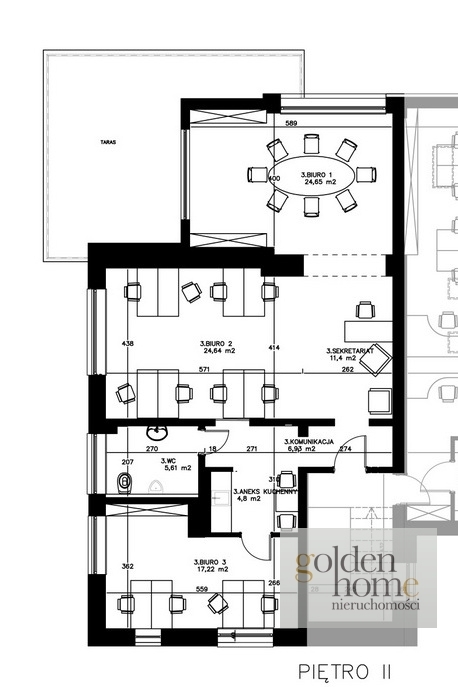 Poznań Grunwald, 4 900 zł, 95 m2, wejście z klatki schodowej miniaturka 6