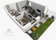 Mieszkanie 39,43m2 + ogród 13,34m2+taras 3,6m2/Wrocław, Kleczków miniaturka 11