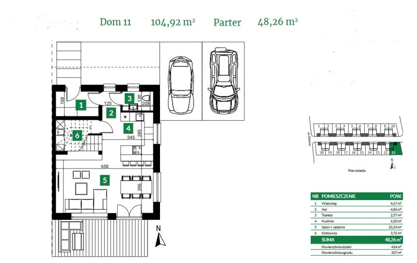 Piękny domek z ogrodem w cichej i spok.okolicy, blisko Wrocławia - Krzyżowice miniaturka 7