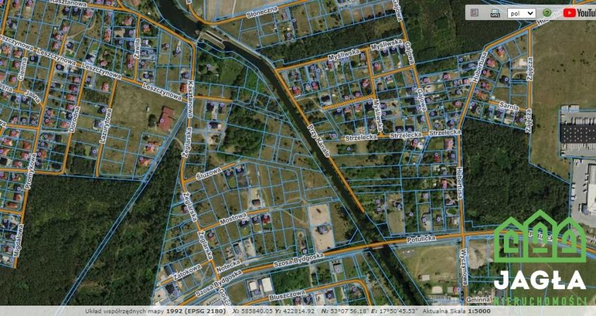 Łochowo 1270m2 Kanał Notecki las kameralna okolica miniaturka 6