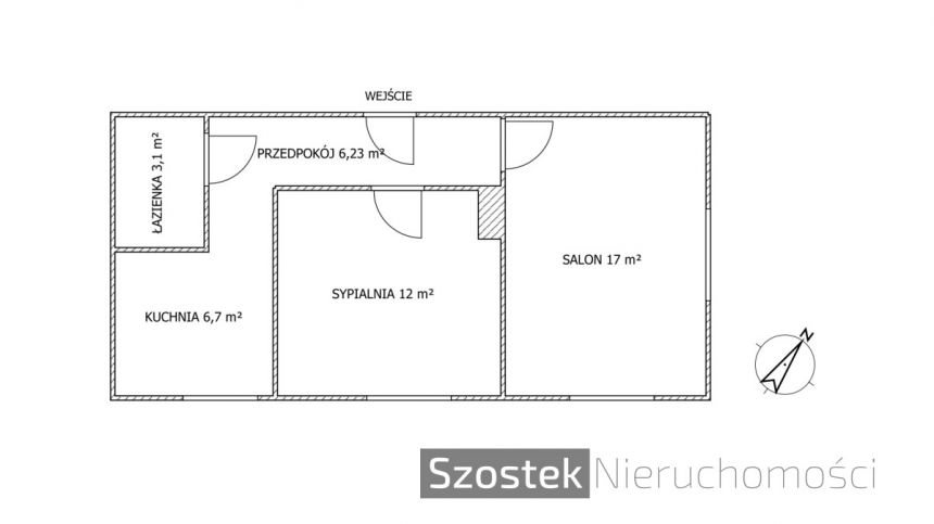 Częstochowa Raków, 319 000 zł, 45.03 m2, parter/3 miniaturka 10