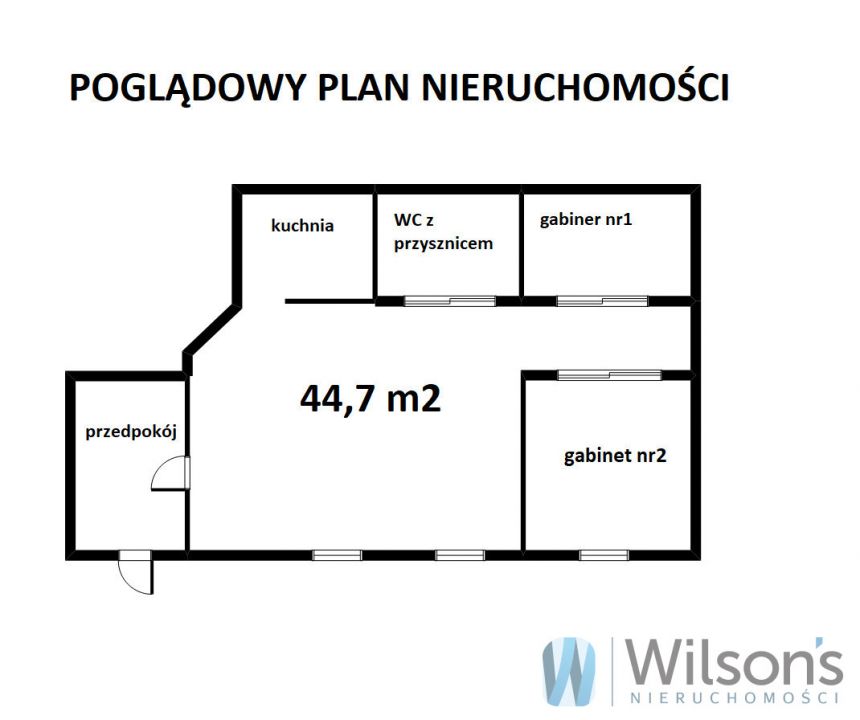 Warszawa Wola, 4 000 zł, 45 m2, 4 pokoje miniaturka 3