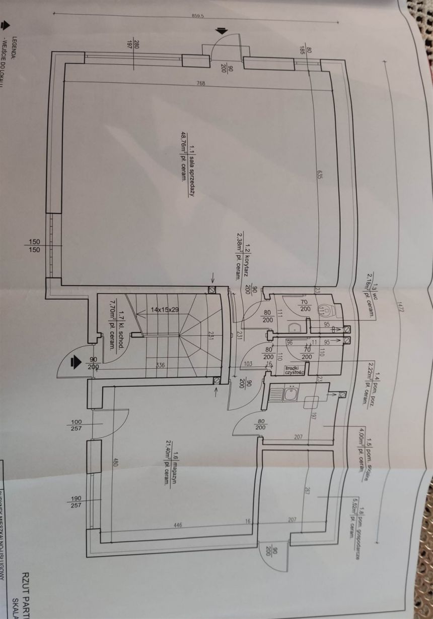 Dom 155,06 m2 Lokal 86,46 m2 Dąbrowa miniaturka 8