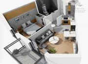 Piękne mieszkanie 2pok. o pow 38,20m2 z balkonem/ Partynice Braterska miniaturka 8