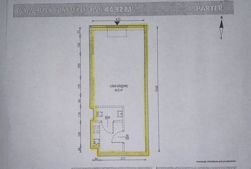 LOKAL NA SPRZEDAŻ-UL.CIESIELSKIEGO-42,74M2 miniaturka 4