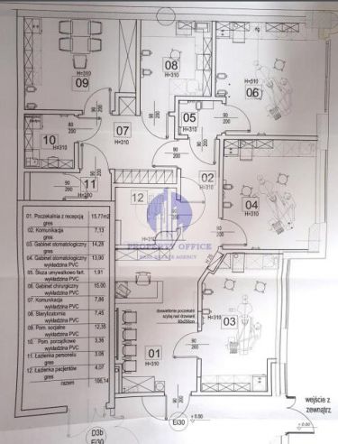 Mokotów :handel/usługi 125,32 m2