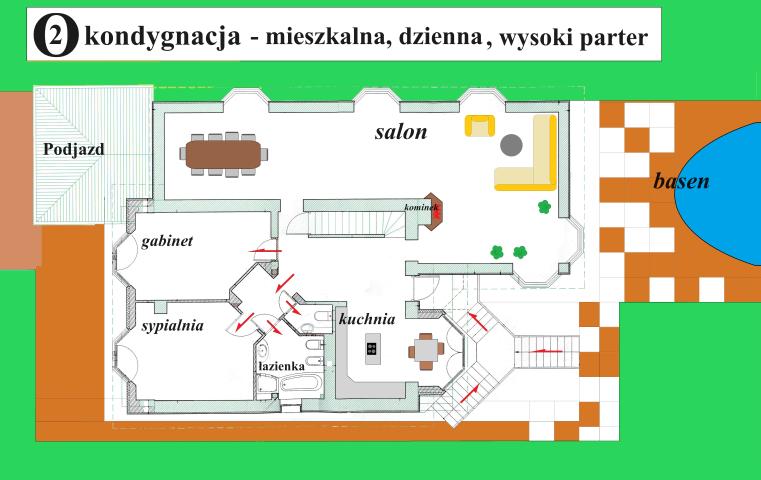 Zaciszny dom z basenem miniaturka 9