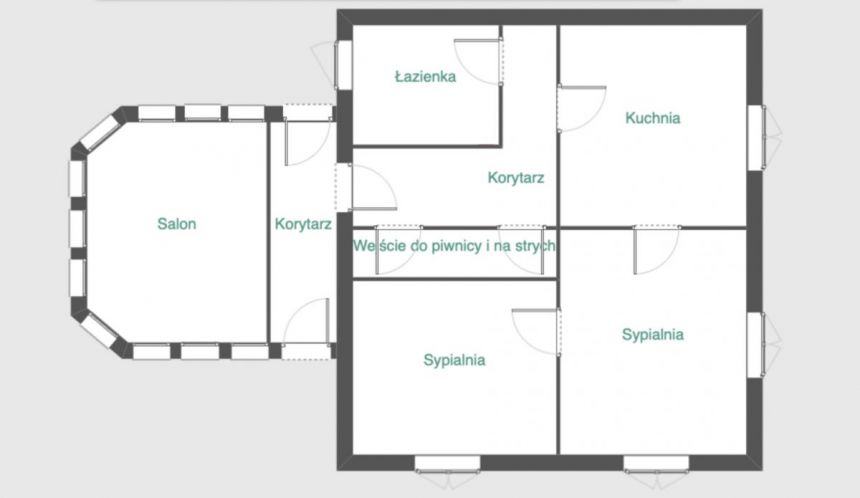 Krosno Polanka, 340 000 zł, 90 m2, wolnostojący miniaturka 22