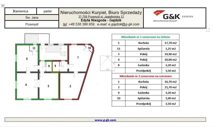 Kamienica + działka 7 ar Św. Jana Przemyśl miniaturka 3