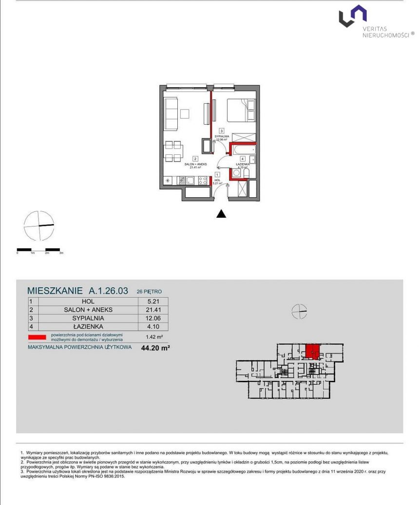 Katowice Koszutka, 640 900 zł, 44.2 m2, do adaptacji miniaturka 2