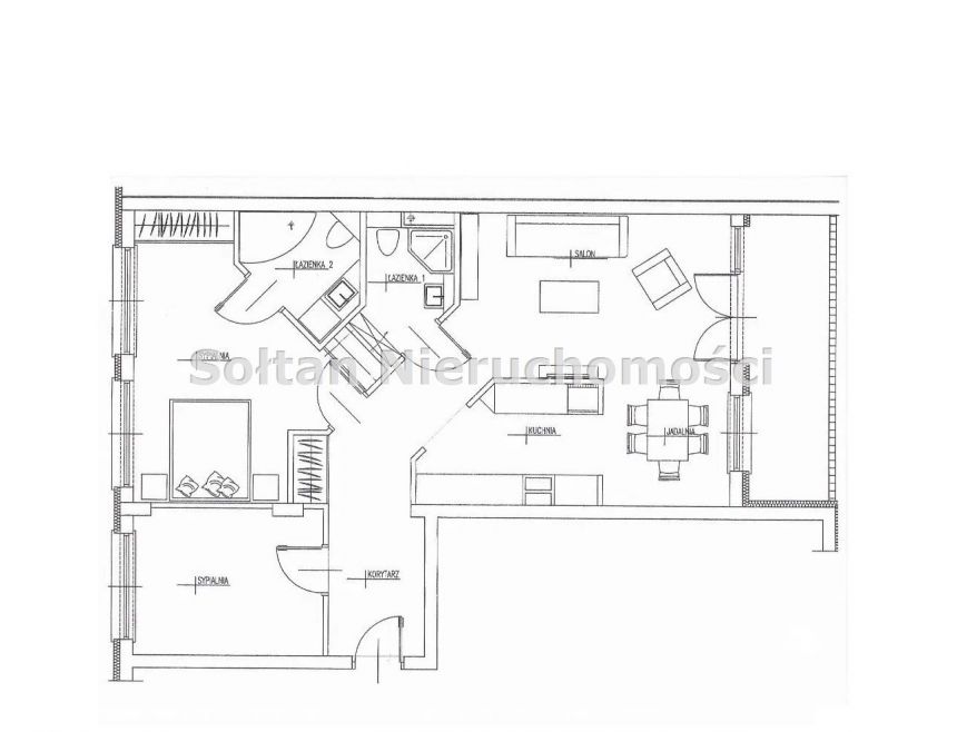 Warszawa Ursynów, 2 060 000 zł, 80 m2, pietro 3 miniaturka 10