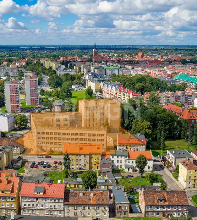 Elbląg, 9 900 000 zł, 9040 m2, biurowiec miniaturka 3