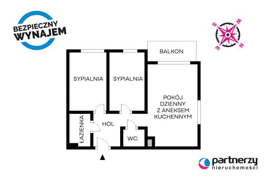 Gdańsk Oliwa, 6 900 zł, 62 m2, parter miniaturka 26