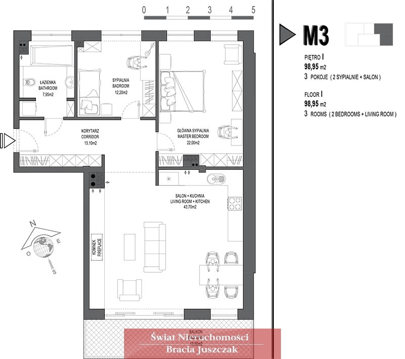 Nowe mieszkanie w Centrum miasta! miniaturka 8