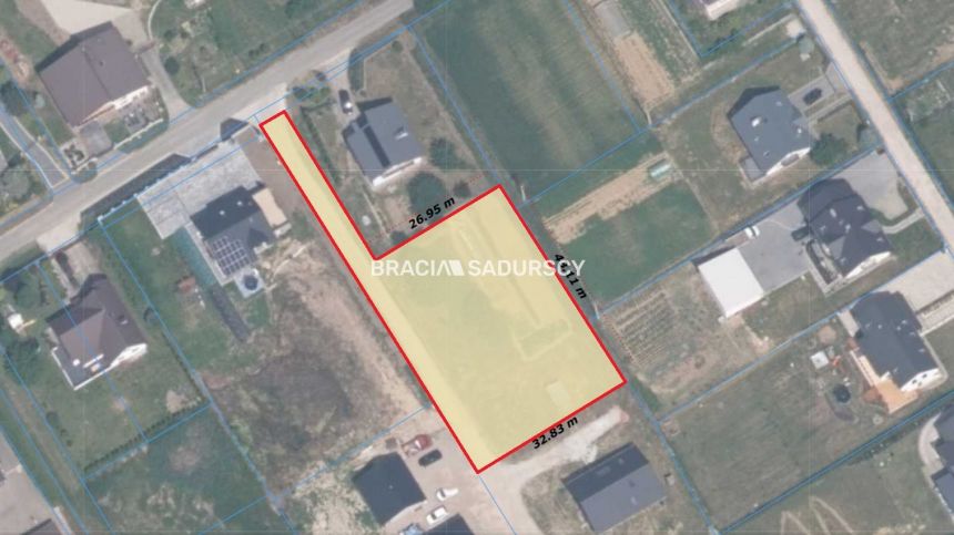 Luborzyca, 465 000 zł, 15.91 ar, budowlana miniaturka 3