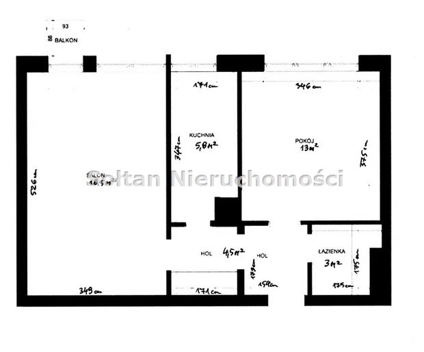 Warszawa Żoliborz, 780 000 zł, 45 m2, z balkonem miniaturka 7