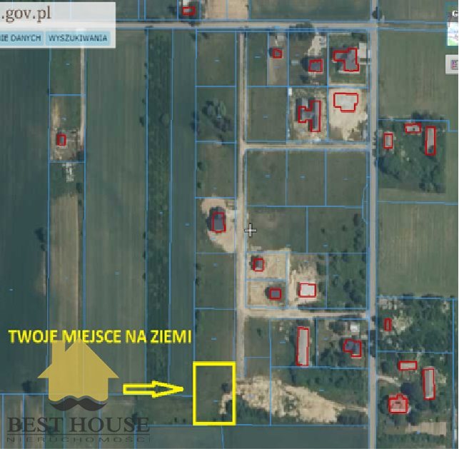 Działka budowlana sprzedaż Jastków 1440 m2 miniaturka 3