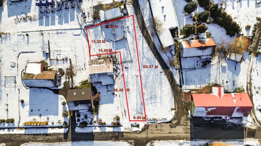 Działka budowlana na sprzedaż – Zagacie, 700 m² miniaturka 2