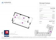 Gdańsk Siedlce, 709 980 zł, 42.77 m2, z balkonem miniaturka 3
