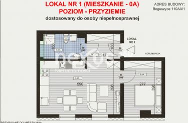 Okazja - Boguszyce, 44,55 m2 - od zaraz