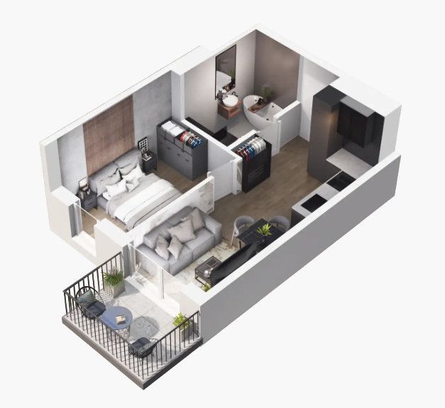 Piaseczno, 497 170 zł, 36.3 m2, pietro 1, 3 - zdjęcie 1