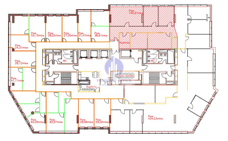 Śródmieście: biuro 1200 m2 miniaturka 7