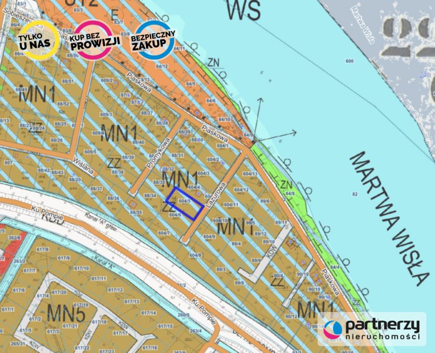 Wiślinka, 436 800 zł, 12.48 ar, inwestycyjna miniaturka 3