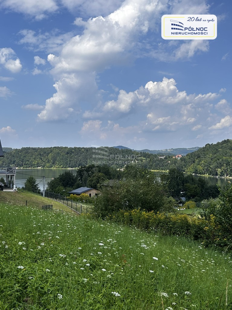 Działka rolno- budowlana nad jeziorem Rożnowskim - zdjęcie 1