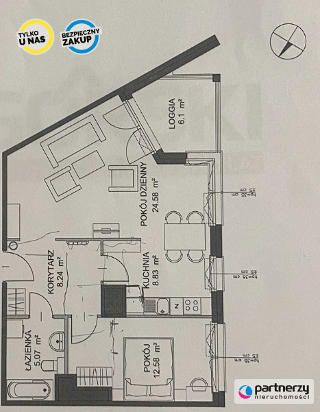 Gdynia Śródmieście, 1 760 000 zł, 61.1 m2, z parkingiem podziemnym miniaturka 18