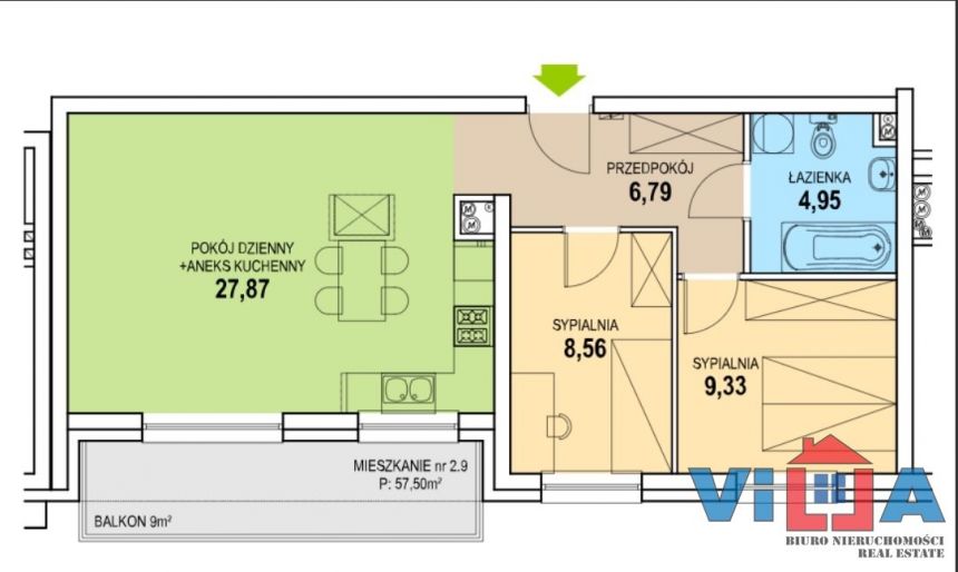 3 POKOJOWE W APARTAMENTOWCU NA PODDASZU! miniaturka 2