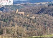Widok na Zamek Grodno oraz panoramę Gór Sowich miniaturka 1