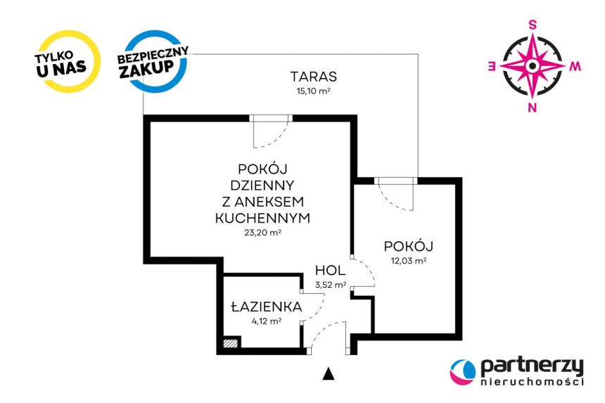 Gdańsk Brzeźno, 1 250 000 zł, 43 m2, z parkingiem podziemnym miniaturka 24