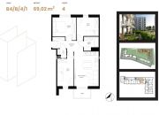Apartament na Prądniku Białym, Kraków miniaturka 3