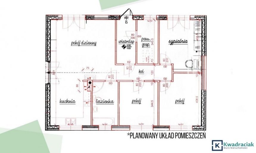 Ustrobna, 486 200 zł, 93.5 m2, wolnostojący miniaturka 8