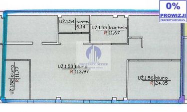 Bielany: biuro 167 m2