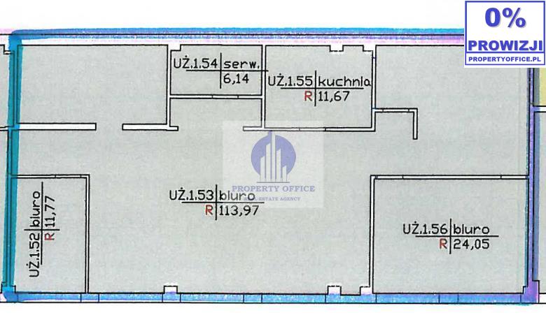 Bielany: biuro 167 m2 - zdjęcie 1