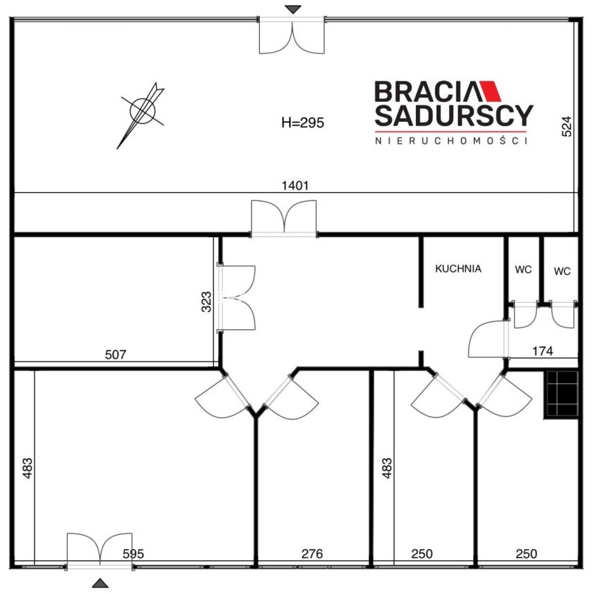 Nowy lokal 186 m² na parterze – Aleja Pokoju miniaturka 23