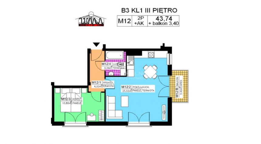 Przy Oś Świętokrzyskim Nowe Deweloperskie od 25 m2 miniaturka 2