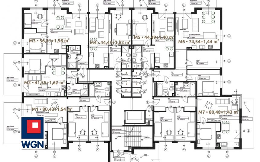 Wieluń, 365 225 zł, 41.55 m2, oddzielna kuchnia miniaturka 3