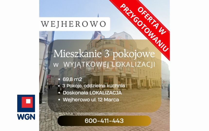 Wejherowo, 485 000 zł, 69.8 m2, stan dobry - zdjęcie 1