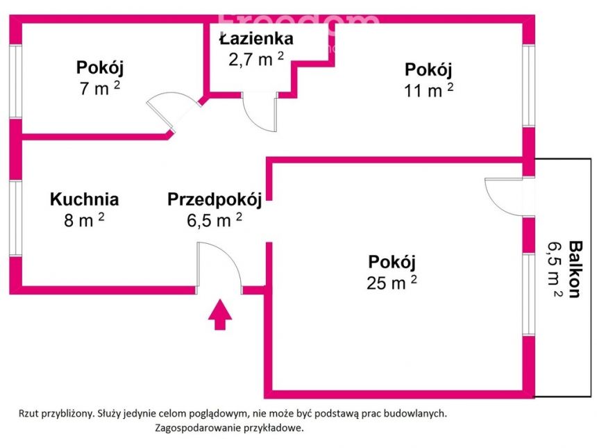 3-pokojowe mieszkanie w Chojnicach 60.2m2 miniaturka 15