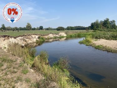 Działka budowlano - rolna nad rzeką Liwiec