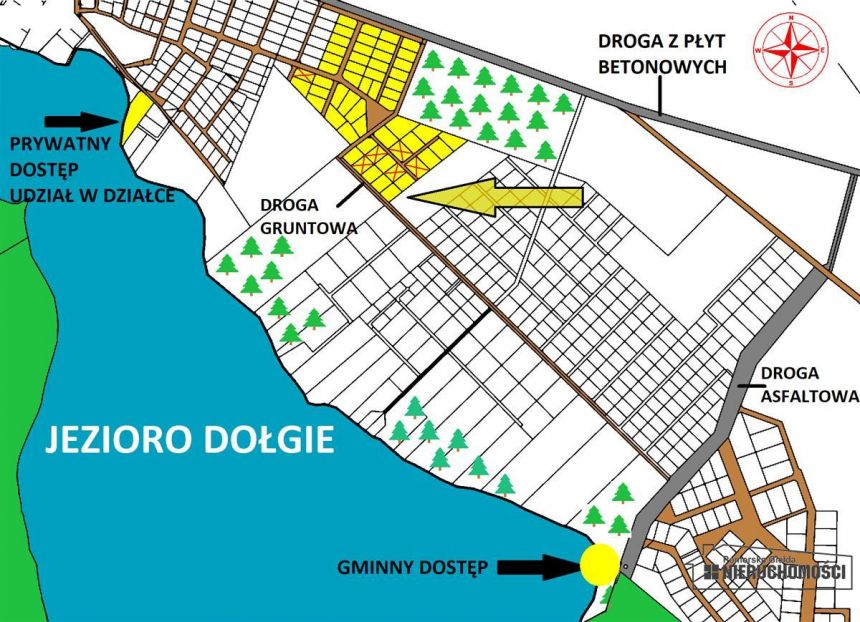 Działka rekreacyjna w okolicy jeziora Dołgie. miniaturka 4