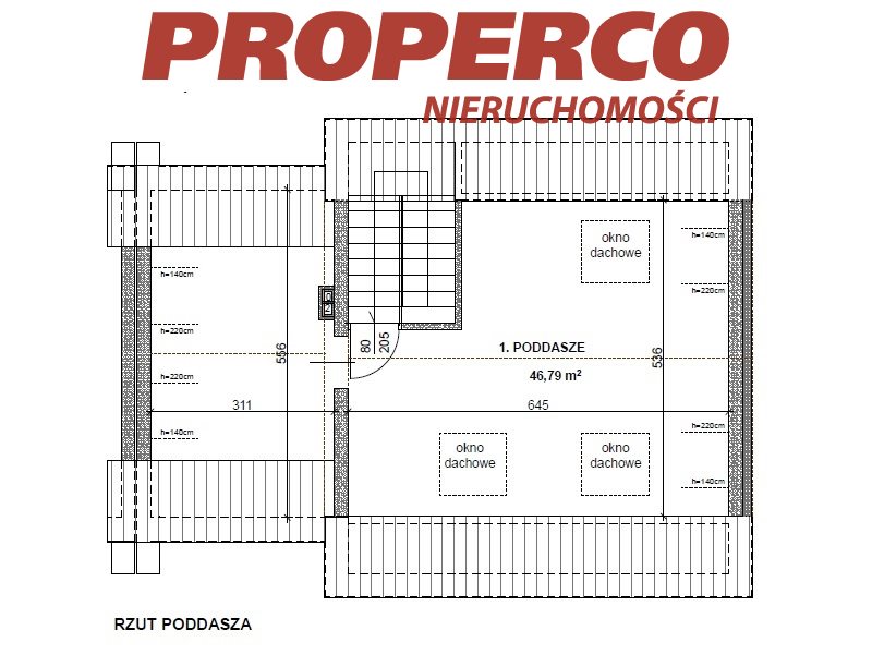 Segment środkowy 5 pok. +poddasze 46m2, Białołęka miniaturka 5