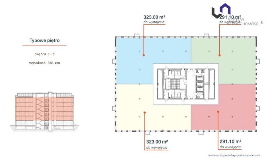 Katowice Roździeń, 75 801 zł, 1353.6 m2, biurowy miniaturka 4