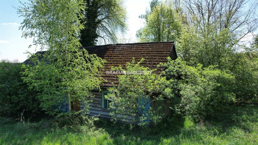 Działka rolna z drewnianym domem Nowa Wieś miniaturka 11