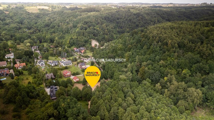 Przepiękna działka pod rezydencję gm. Zabierzów miniaturka 7