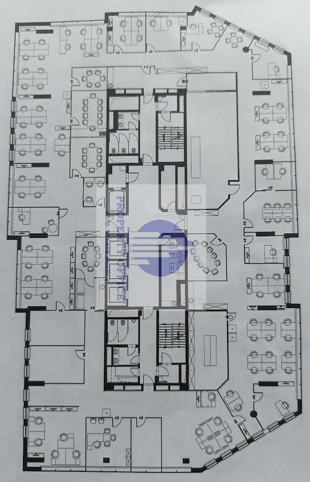 Śródmieście: biuro 1200 m2 - zdjęcie 1